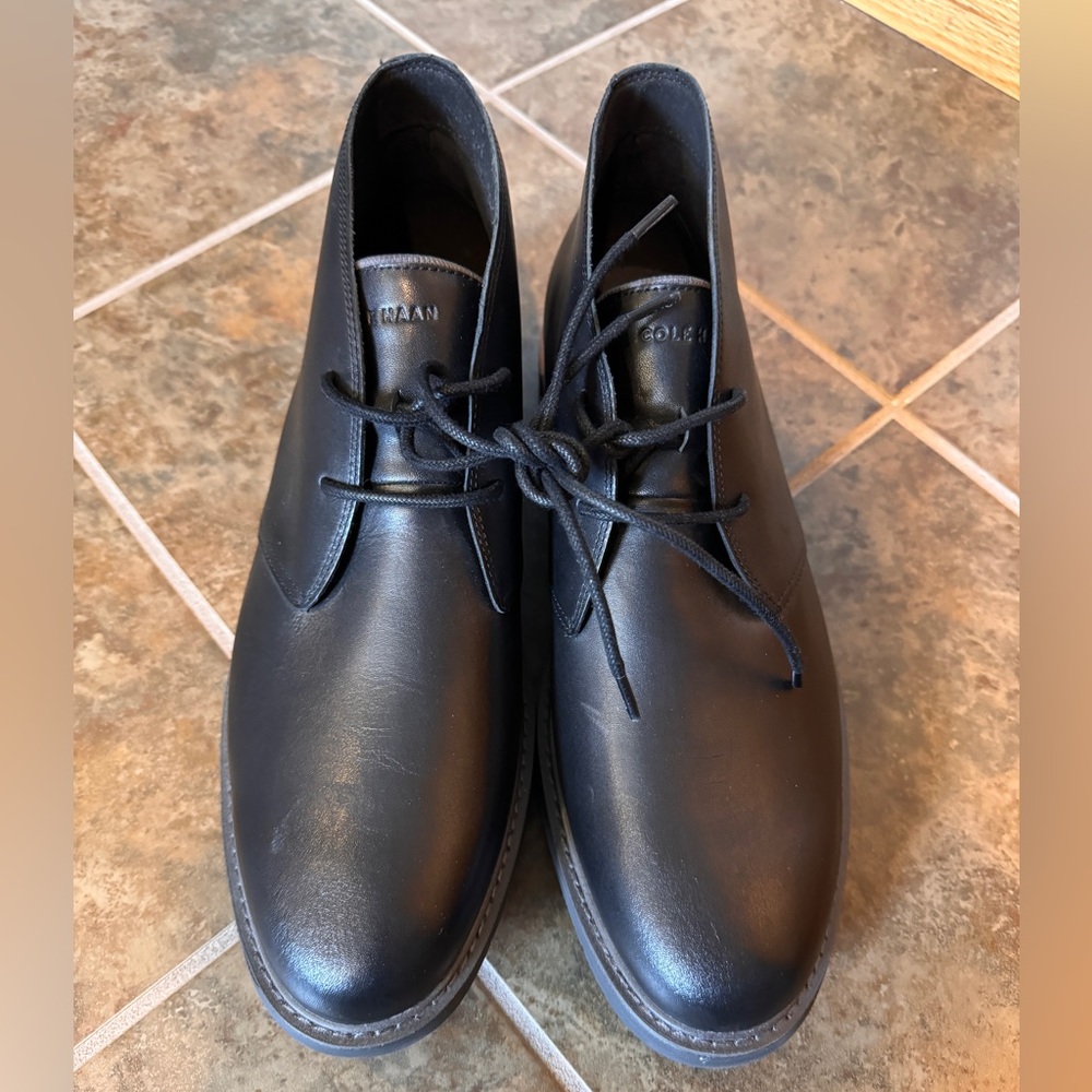 Cole Haan Black Chukka Boots. Size 12.